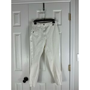 Mountain Horse Womens White Pants Size 28R